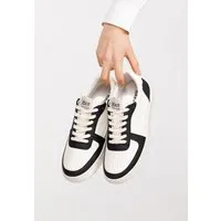 RICE RICE Sneaker Vegan Unisex - OPEN21 Black Ecru – Produktbild 1 von 1