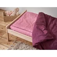 Yumeko Kinderbettwäsche "Yumeko" aus Perkal-Baumwolle, Plum paradise, – Produktbild 1 von 1