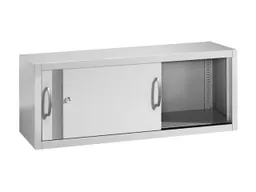 C+P C+P Aufsatzschrank für Schiebetürenschränke aus Stahl 120 cm breit lichtgrau T 50 H 50 – Produktbild 1 von 1