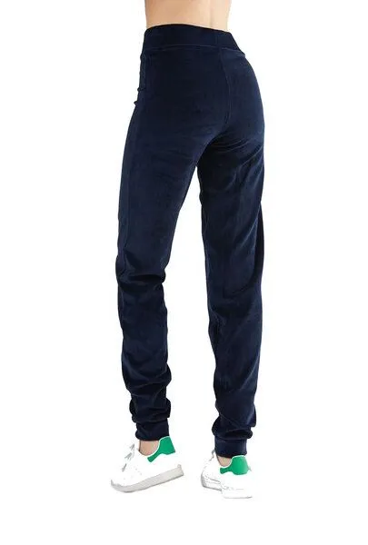 Leela Cotton Leela Cotton Damen Nicky Hose Bio-Baumwolle 1466, Nachtblau, – Produktbild 3 von 3