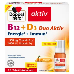 Doppelherz Doppelherz B12 + D3 Duo Aktiv (30x10ml) – Produktbild 1 von 1