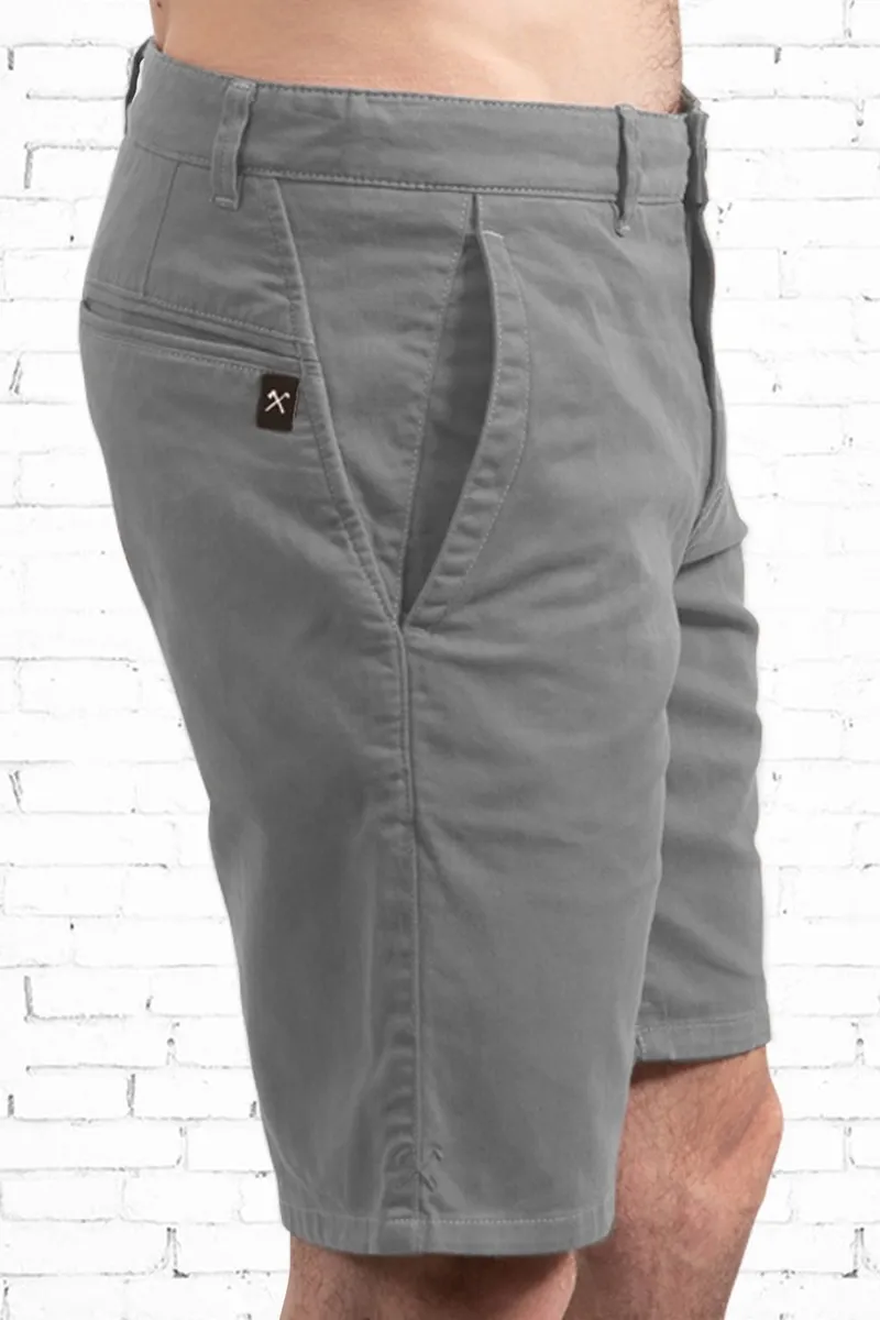 The Driftwood Tales The Driftwood Tales Herren vegan Kurze Chinos Grau, Grau, – Produktbild 2 von 2