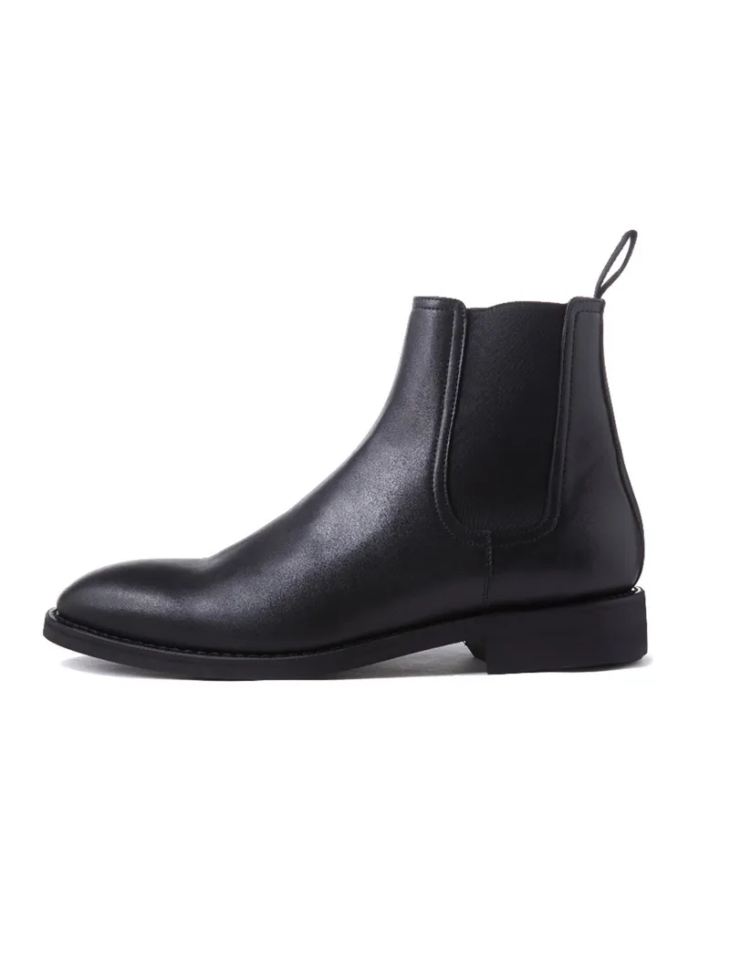Will's Vegan Store Will's Vegan Store Herren vegan Chelsea Boots Goodyear Welt Schwarz, Schwarz, – Produktbild 2 von 2