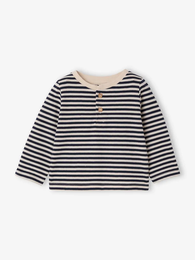 Vertbaudet 3er-Pack Baby Shirts BASIC, Terrakotta, – Produktbild 2 von 3