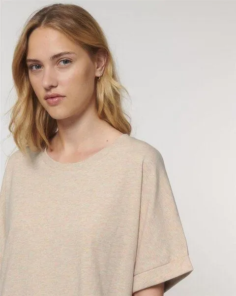 UNIPOLAR UNIPOLAR Oversized T-Shirt Modell: Comiso, Heather rainbow (bunt), – Produktbild 6 von 6