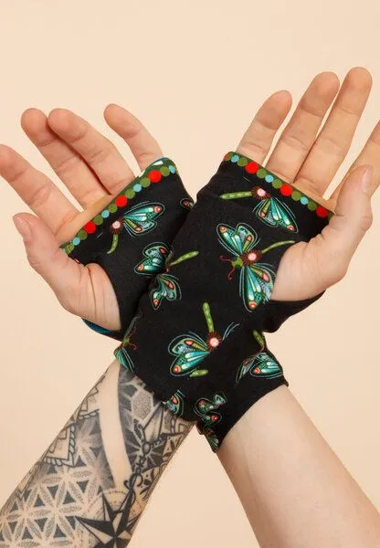 Die rote Zora Die rote Zora Armstulpen Dragonfly – Produktbild 4 von 4