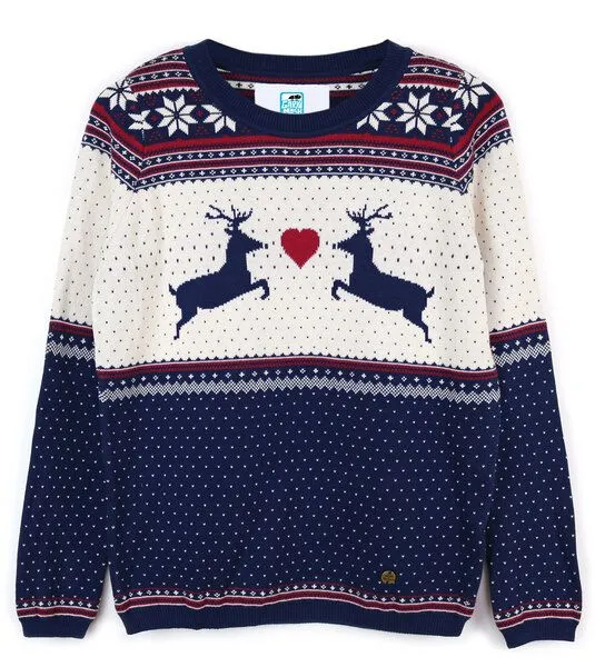 Gary Mash GARY MASH Strickpulli Lamona Holy Moly aus Biobaumwolle, Blau, – Produktbild 2 von 4