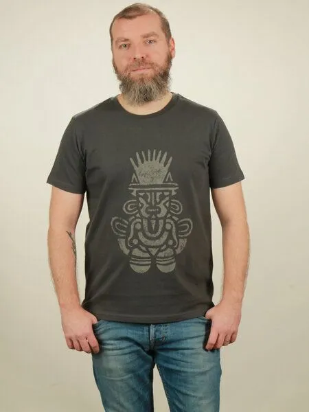 NATIVE SOULS NATIVE SOULS T-Shirt Herren - Inka, Dark grey, – Produktbild 1 von 1