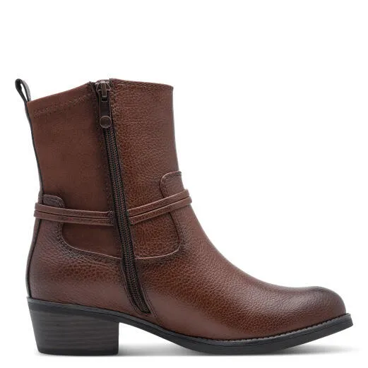 Marco Tozzi Marco Tozzi 2-25368-47 Damen Stiefeletten, Braun, – Produktbild 3 von 6