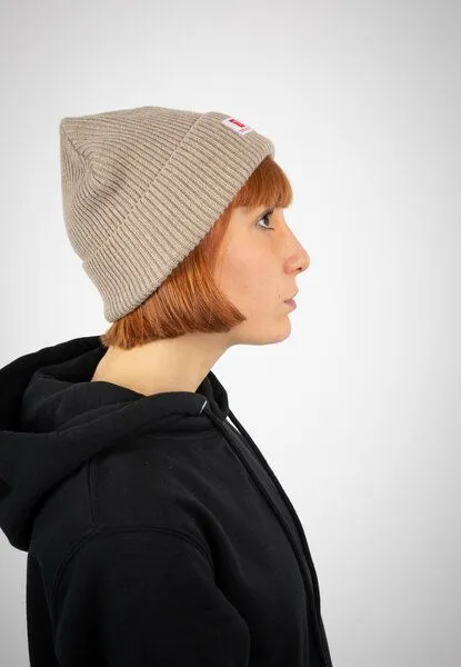 TORLAND TORLAND Beanie FISHERMAN, Braun (heather sand), – Produktbild 2 von 3