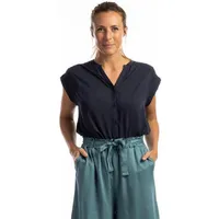 Zerum Zerum Damen vegan Bluse Ines Navy – Produktbild 1 von 1