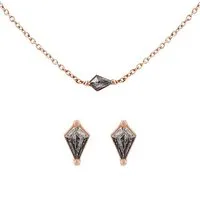 Eppi Eppi Schmuckset mit Salt and Pepper Diamanten Elny – Produktbild 1 von 1