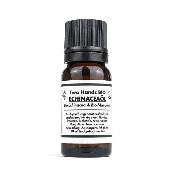 Two Hands BIO Two Hands BIO Echinaceaöl aus Bio-Echinacea & Bio-Jojobaöl - 1 % Extrakt - Bio Vegan – Produktbild 1 von 1