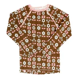 Alba of Denmark Alba of Denmark Ghita Blouse, Olive Flower Garden – Produktbild 1 von 1