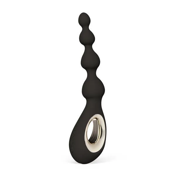 LELO Analvibrator mit Perlen - LELO SORAYA Beads, Schwarz, – Produktbild 1 von 4