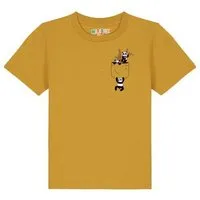 watabout kids watabout.kids T-Shirt Kinder Pocket Pandas, Ochre, – Produktbild 1 von 1