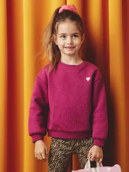 Vertbaudet Mädchen Sweatshirt mit Print BASIC – Produktbild 1 von 1