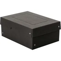 Falken Falken Aufbewahrungsbox 'PURE Box' Black, DIN A5, 100 mm Höhe – Produktbild 1 von 1
