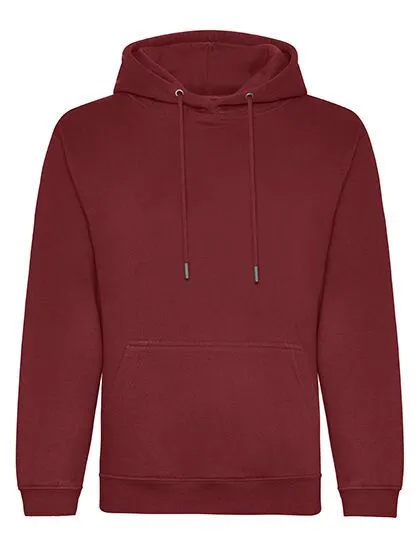 Just Hoods Just Hoods Organic Hoodie, Burgundy, – Produktbild 1 von 2