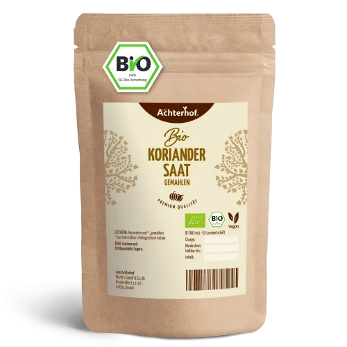 vom Achterhof Koriandersaat gemahlen Bio (500g) – Produktbild 1 von 2