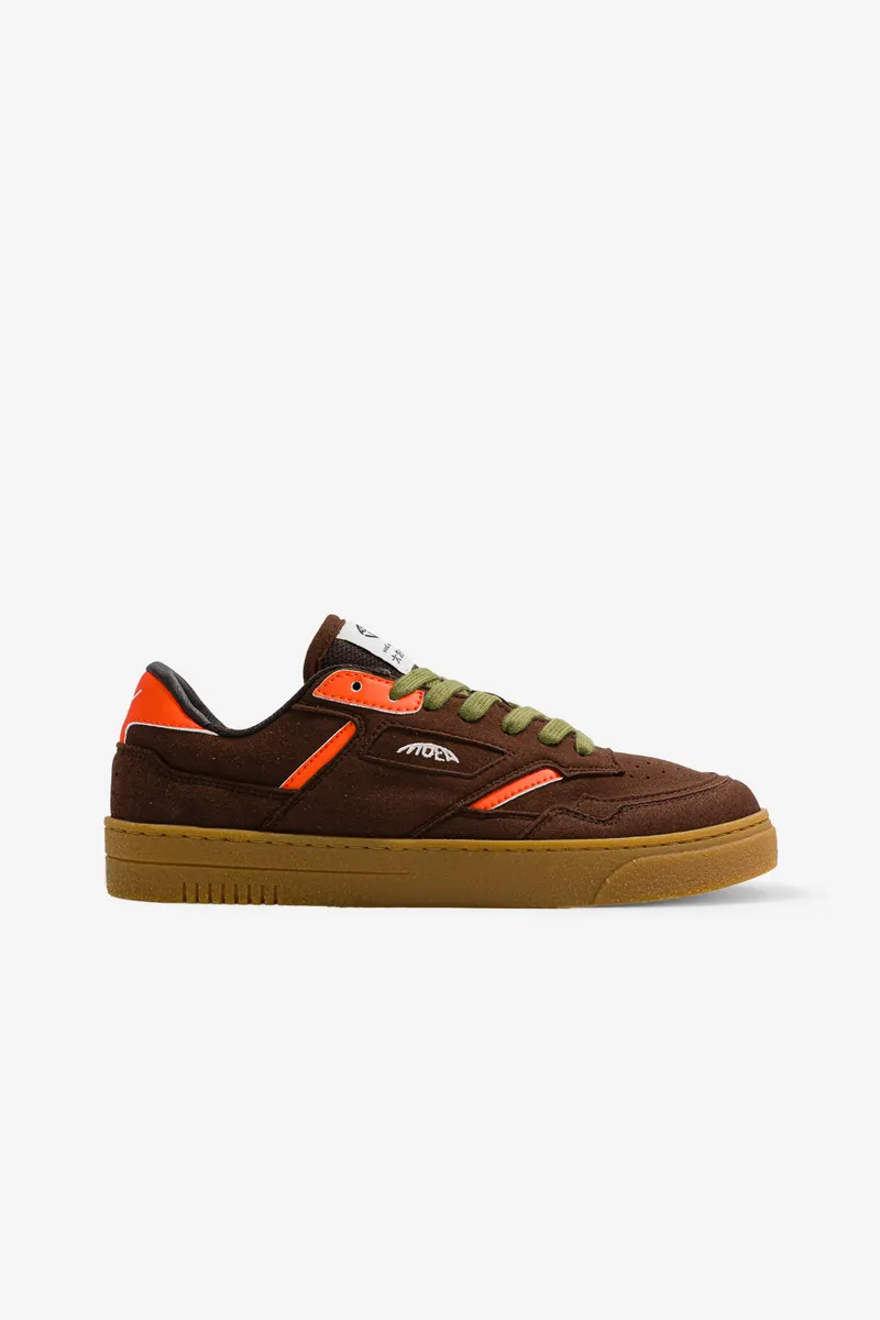 MoEa MoEa Herren vegan Sneakers Origin Low Braun/Orange Corn, Braun, – Produktbild 2 von 2