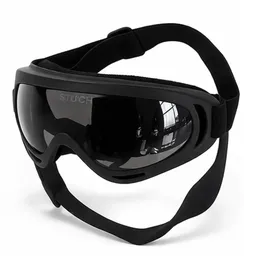 STUCH STUCH Hundebrille UV-Schutz für Hunde - Verstellbare Hunde Sonnenbrille - Brille für Windschutz & Staubschutz für Auto, Motorrad und Outdoor schwarz – Produktbild 1 von 1