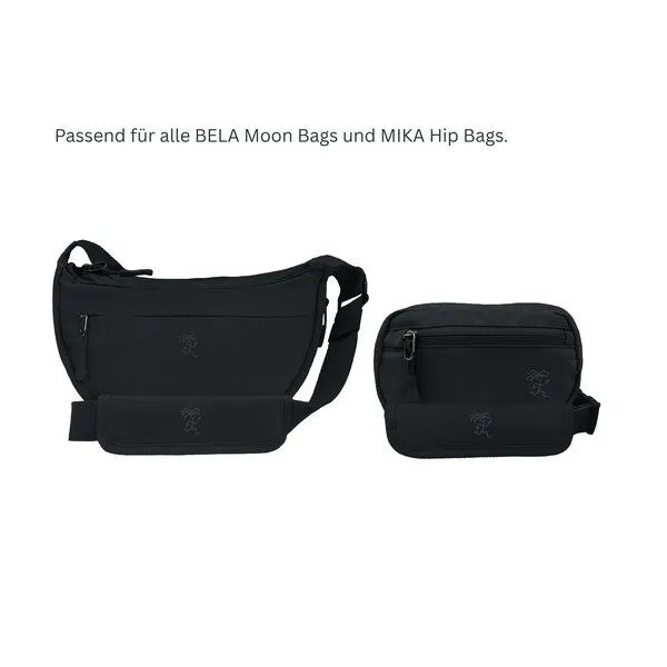 FUCHS & REBELL FUCHS & REBELL Schulterpolster für Crossbody Bags BELA & MIKA, Schwarz, – Produktbild 3 von 3