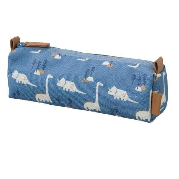 Fresk Fresk Federmäppchen für Kinder – 22 × 6 × 7 cm, aus recyceltem PET, Dino, – Produktbild 1 von 2