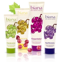 biana All in One Set – Premium Naturkosmetik mit Traubenkernöl – Produktbild 1 von 1