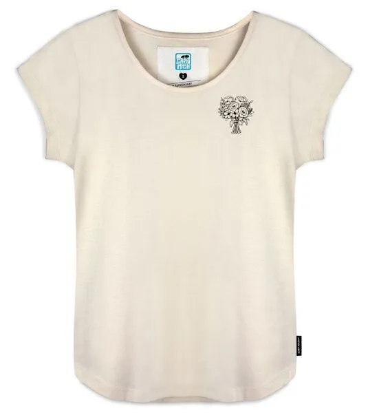 Gary Mash GARY MASH Shirt Asheville Kleiner Blumenstrauß aus Bio-Baumwolle, Ivory (weiß), – Produktbild 2 von 4