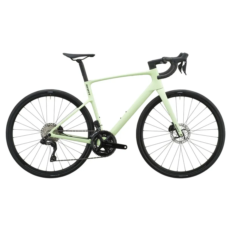 We Cycle Scott Addict 40 Carbon Rennrad cream grün 2027 XL (185-197 cm) | Rennräder – Produktbild 1 von 1