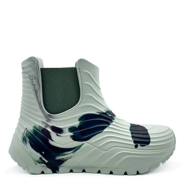 nat-2 nat-2 Eco SpaceRunner Boots aus recyceltem EVA, Beige-olive, – Produktbild 1 von 4