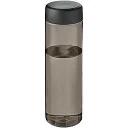 Unbranded H2O Active® Eco Vibe 850 ml Wasserflasche mit Drehdeckel, kohle, schwarz – Produktbild 1 von 1
