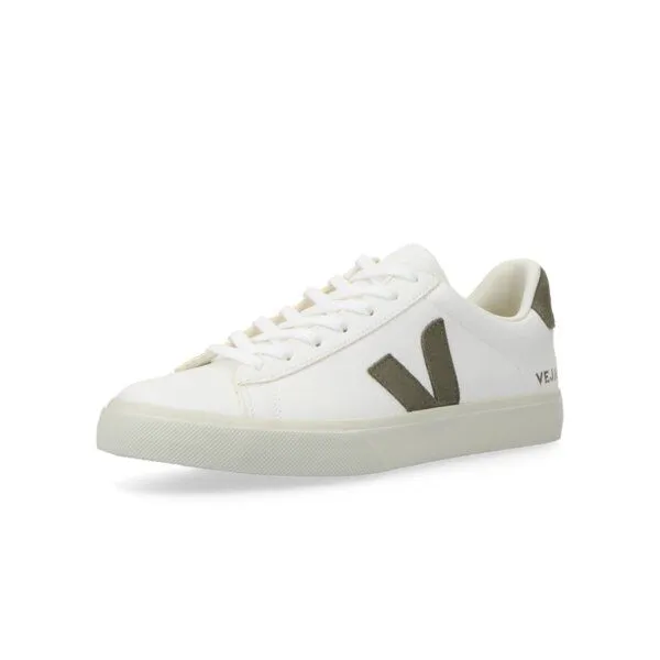 Veja Veja Sneaker Unisex - Campo Chromefree, Extra white/khaki(weiß), – Produktbild 2 von 4