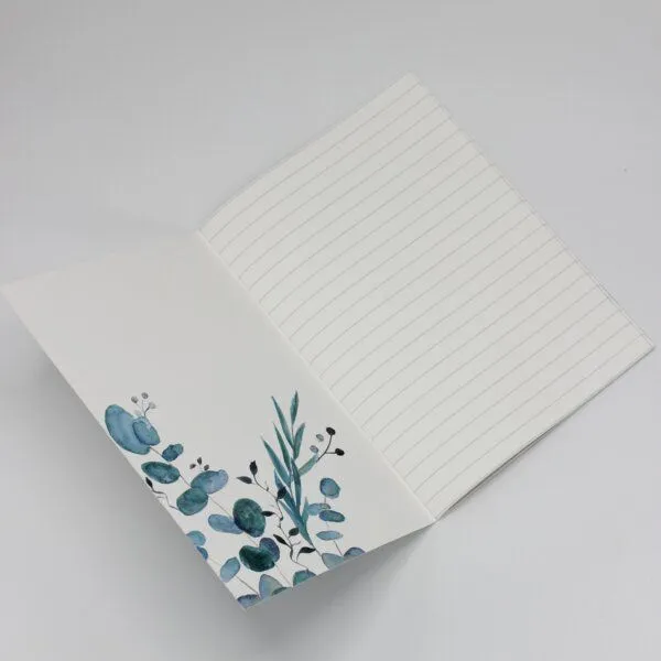 Fines Papeterie Fines Papeterie Notizheft Din A5 mit handgezeichneten Motiven aus Naturpapier – Produktbild 6 von 8