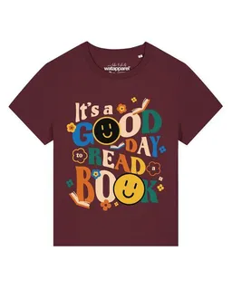 watapparel watapparel T-Shirt Frauen Good day to read a book – Produktbild 1 von 1