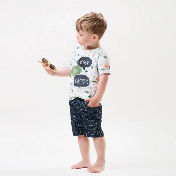 Marraine Kids Marraine Kids T-Shirt aus Bio Baumwolle mit Frontdruck, Bunt, – Produktbild 1 von 4