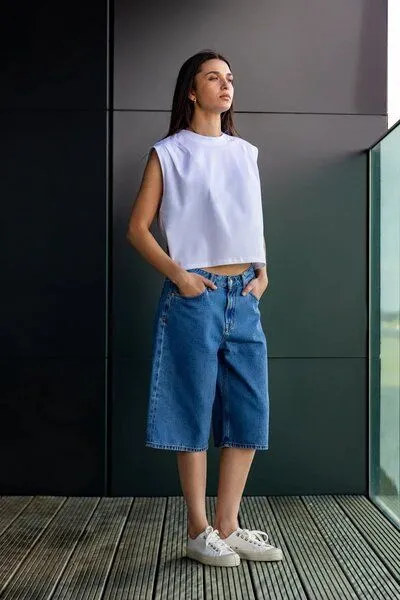 Kings Of Indigo Kings Of Indigo Jeans-Shorts JOAN JORT Elliot Mid – Produktbild 4 von 4