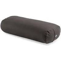 Lotuscrafts Lotuscrafts BIO Großer Yoga Bolster RESTORATIVE L mit weicher Kapokwolle gefüllt, Anthrazit, – Produktbild 2 von 5