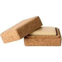 Kork Deko Kork-Deko Nachhaltige Seifendose aus Kork | Öko Seifenablage für Badezimmer & Reisen – Produktbild 1 von 1