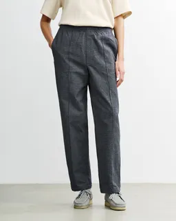 Rotholz Rotholz Damen vegan Weite Hose Mit Falten Grau Meliert – Produktbild 1 von 1