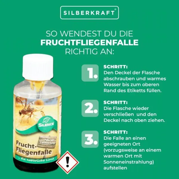 Silberkraft Silberkraft Silence Fruchtfliegenfalle – Produktbild 2 von 4