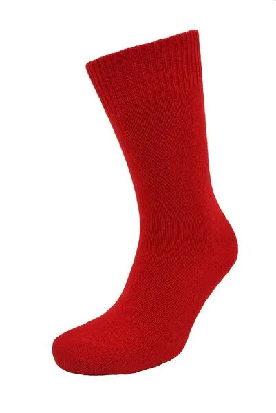 BLS Organic BLS Organic 2er Pack GOTS zertifizierte Damen Socken Bio-wolle, Rot, – Produktbild 1 von 1
