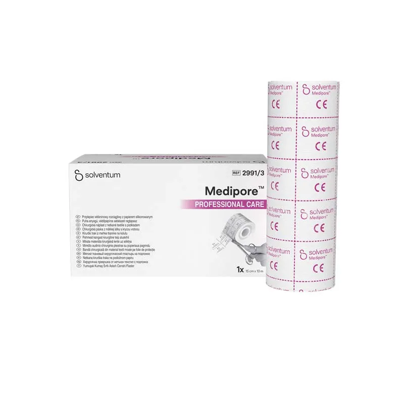 Solventum Germany MEDIPORE Fixationsvlies auf Liner 15cm x 10m 1 St Pflaster – Produktbild 1 von 1