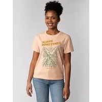 watapparel watapparel T-Shirt Frauen Alone sometimes but its okay – Produktbild 1 von 1