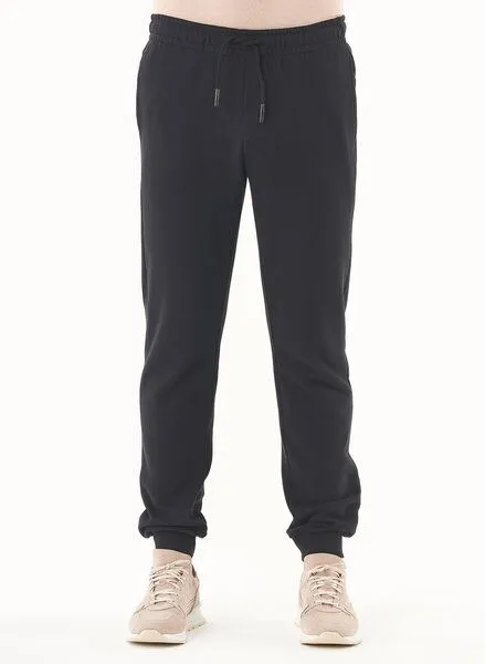 ORGANICATION ORGANICATION ESSENTIALS-PEENO- Soft Touch Sweathose aus Bio-Baumwolle, Schwarz(black), – Produktbild 1 von 3