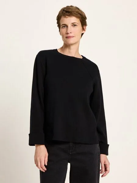 LANIUS LANIUS Pullover in Punto Milano, Black, – Produktbild 2 von 4