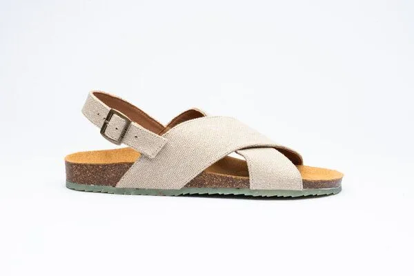 Zouri ZOURI Vegane Sandalen CORAL, Linen, – Produktbild 2 von 3