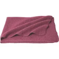 Reiff Strickwaren Babydecke Bio-Merinowolle Fleece malve Gr. 1 (95 x 70 cm) – Produktbild 1 von 1
