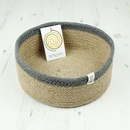 reSpiin reSpiin Veganer Aufbewahrungskorb medium aus Jute Ø 21 cm – Produktbild 1 von 1